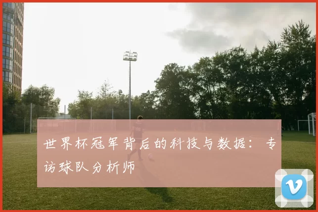 世界杯冠军背后的科技与数据:专访球队分析师