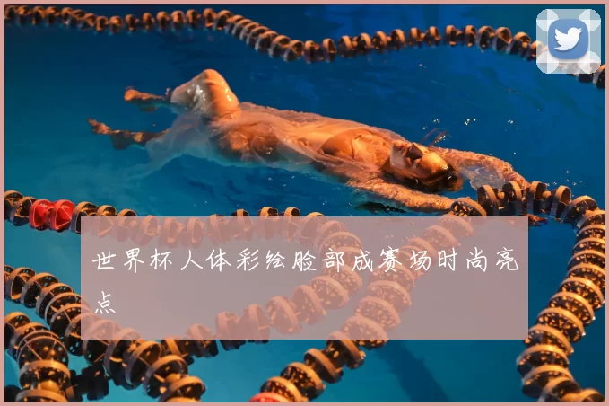 世界杯人体彩绘脸部成赛场时尚亮点