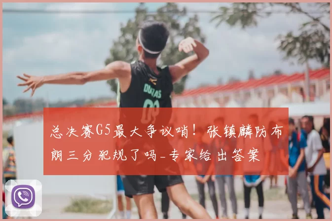 总决赛G5最大争议哨!张镇麟防布朗三分犯规了吗_专家给出答案