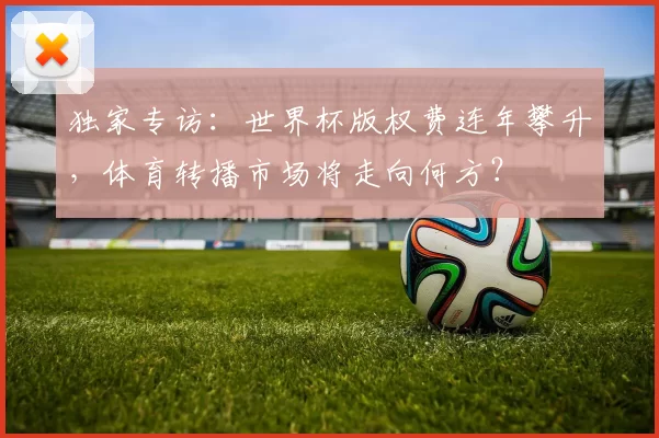 独家专访：世界杯版权费连年攀升，体育转播市场将走向何方？