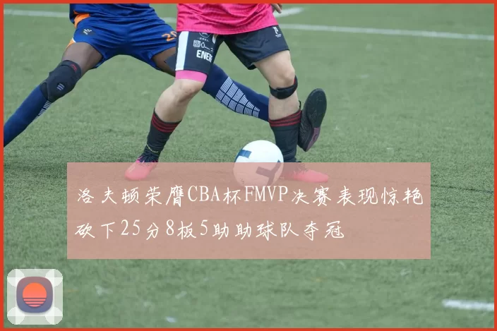 洛夫顿荣膺CBA杯FMVP决赛表现惊艳砍下25分8板5助助球队夺冠